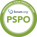 Professional Scrum Product Owner (PSPO) badge