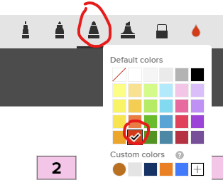 Choose a Colour Pen